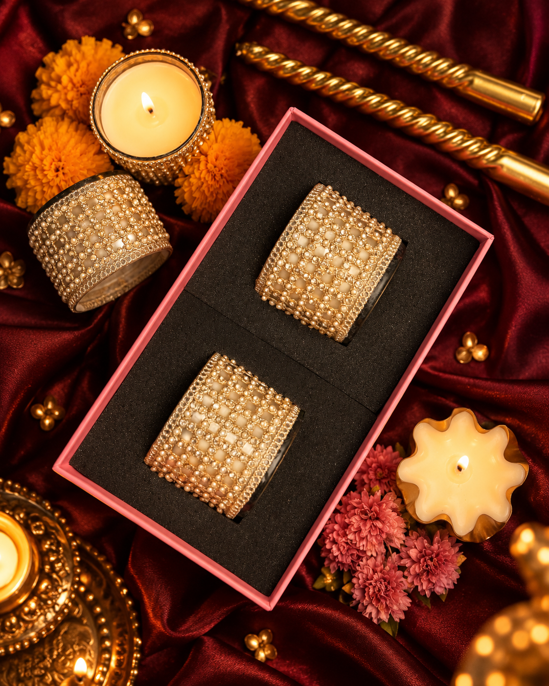 Jhilmil Zari Gift Box