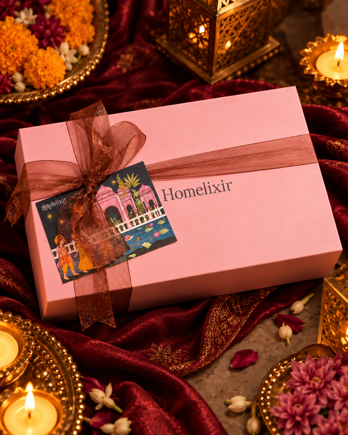 Jhilmil Zari Gift Box