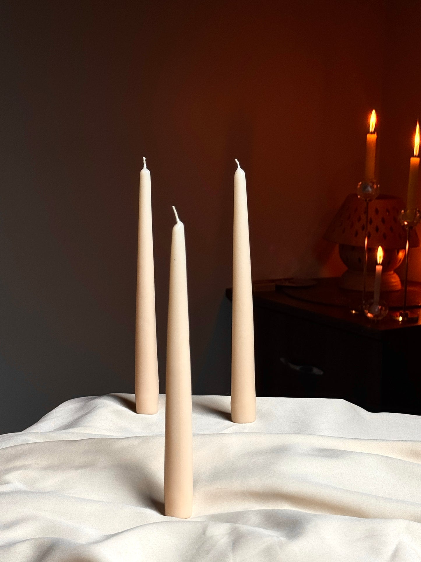 Dripless Taper Candles