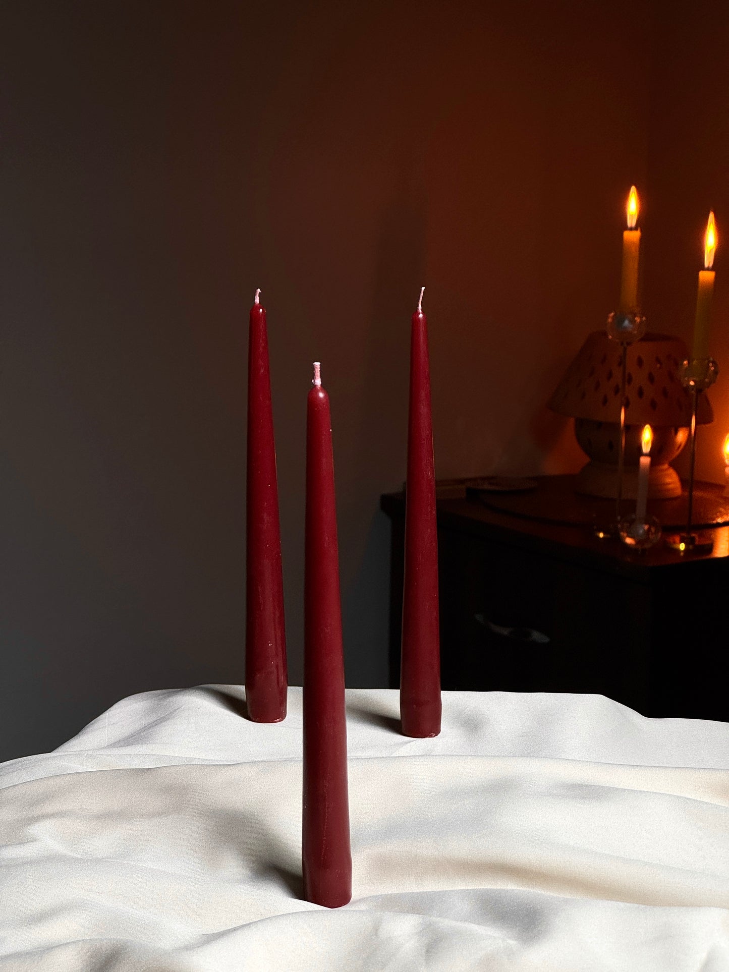 Dripless Taper Candles