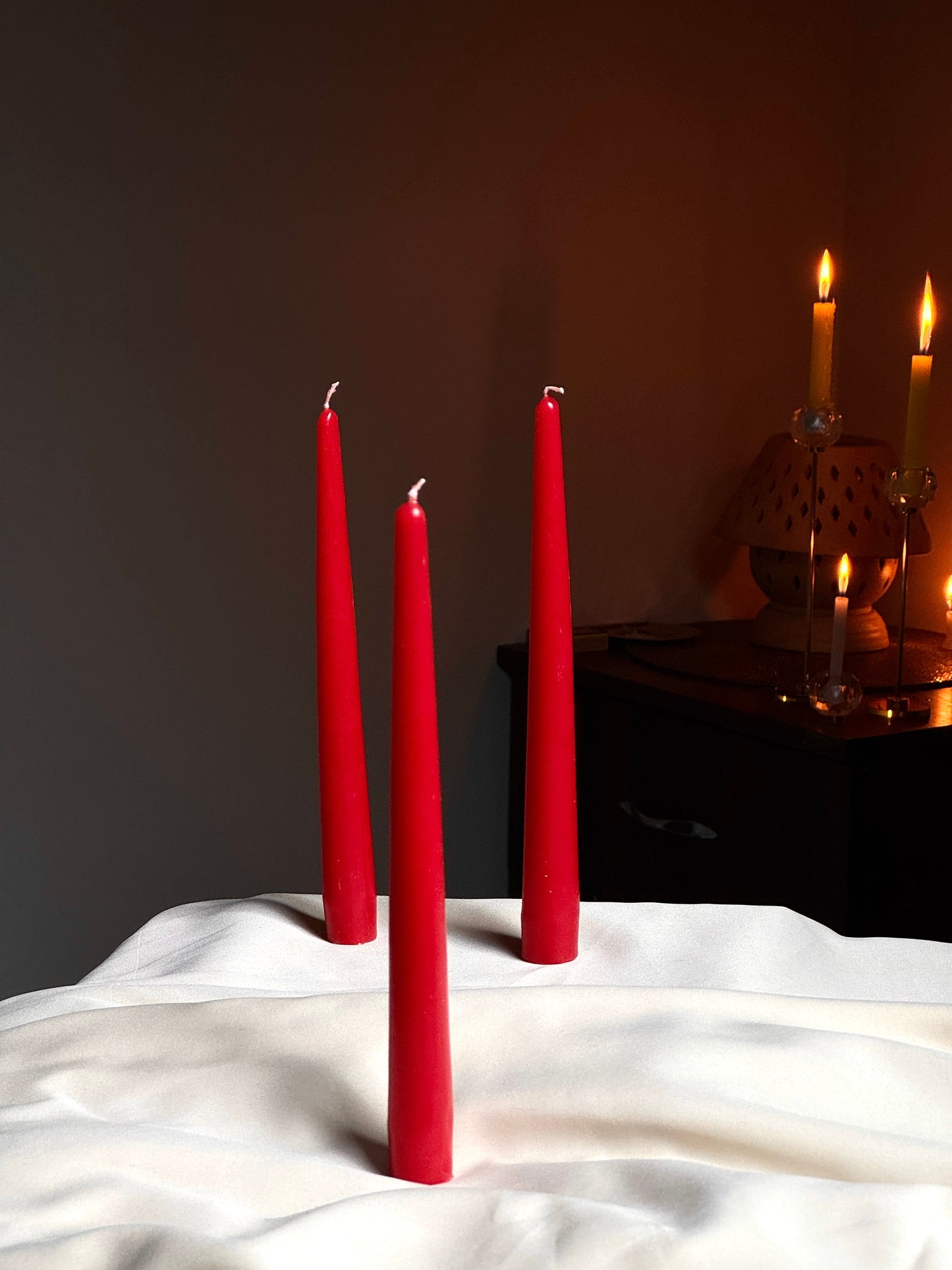 Dripless Taper Candles