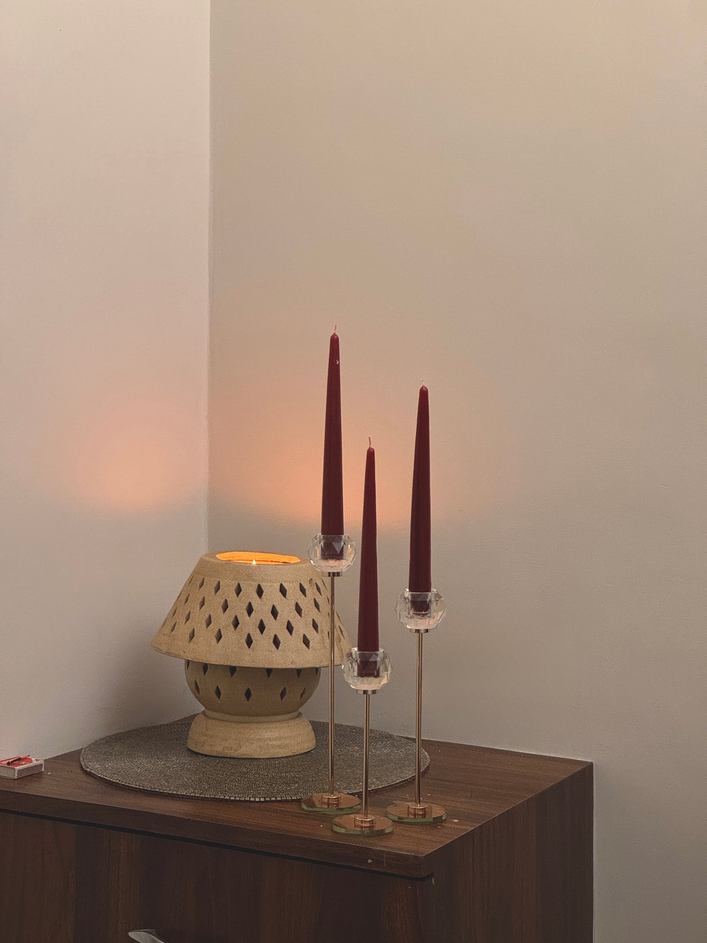 Dripless Taper Candles