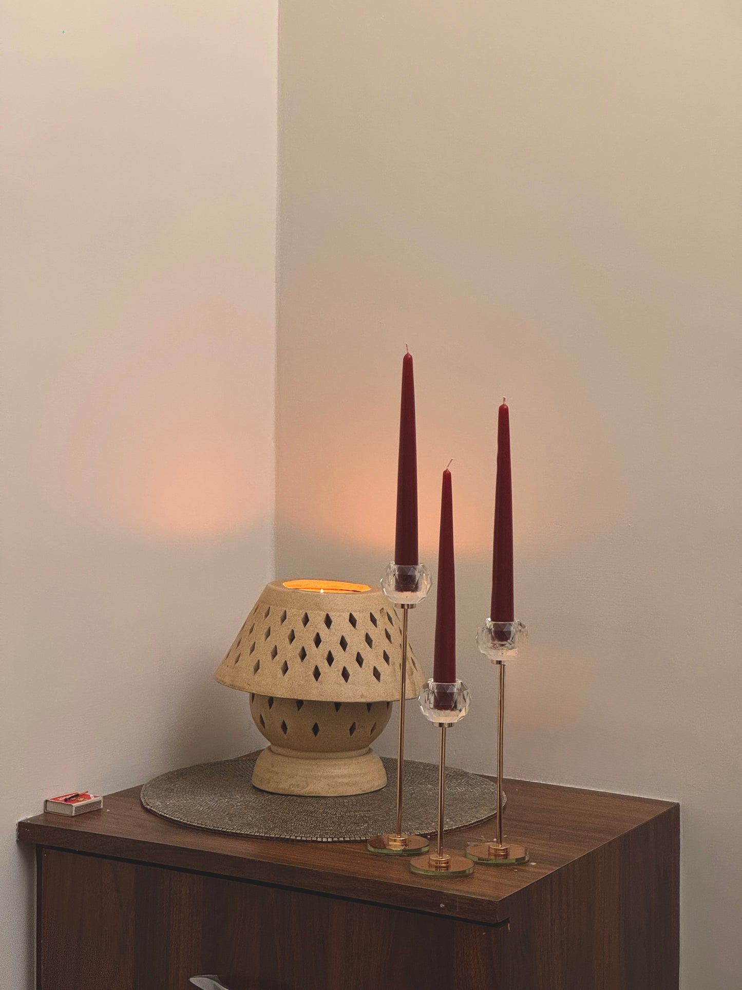 Dripless Taper Candles