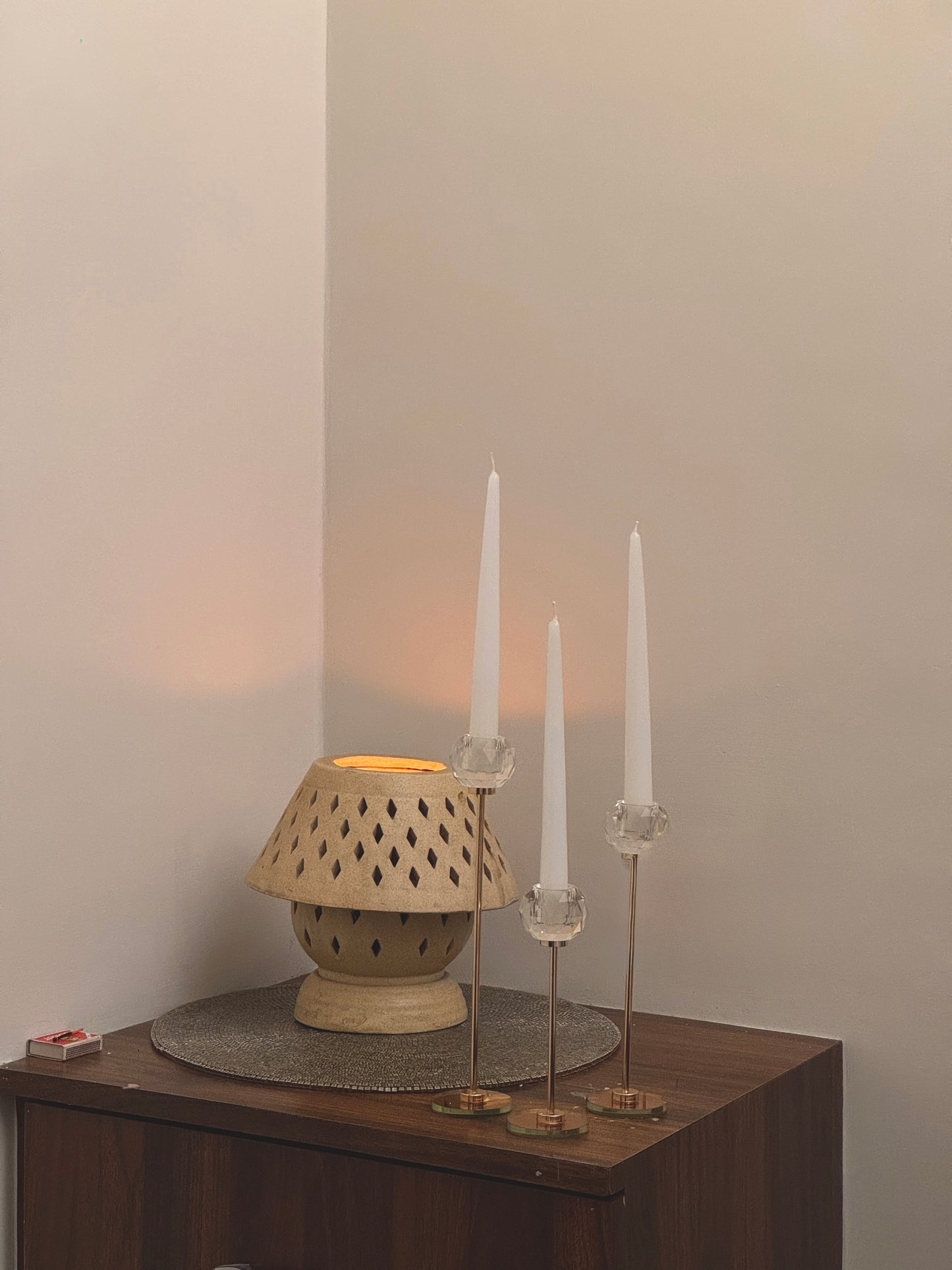 Dripless Taper Candles